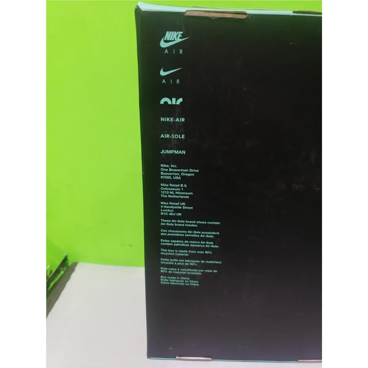 Nike shoes - Air Jordan 1 - Air - DZ5485-130 - Green, Black, White (UPC: 00197593815965) 20