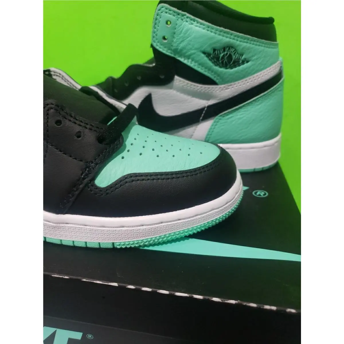 Nike shoes - Air Jordan 1 - Air - DZ5485-130 - Green, Black, White (UPC: 00197593815965) 2