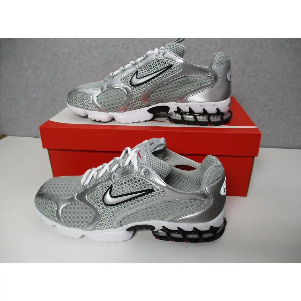 Nike shoes - Nike Air Zoom Spiridon Cage 2 - CJ1288-001 - Silver (UPC: 193154212051) 0