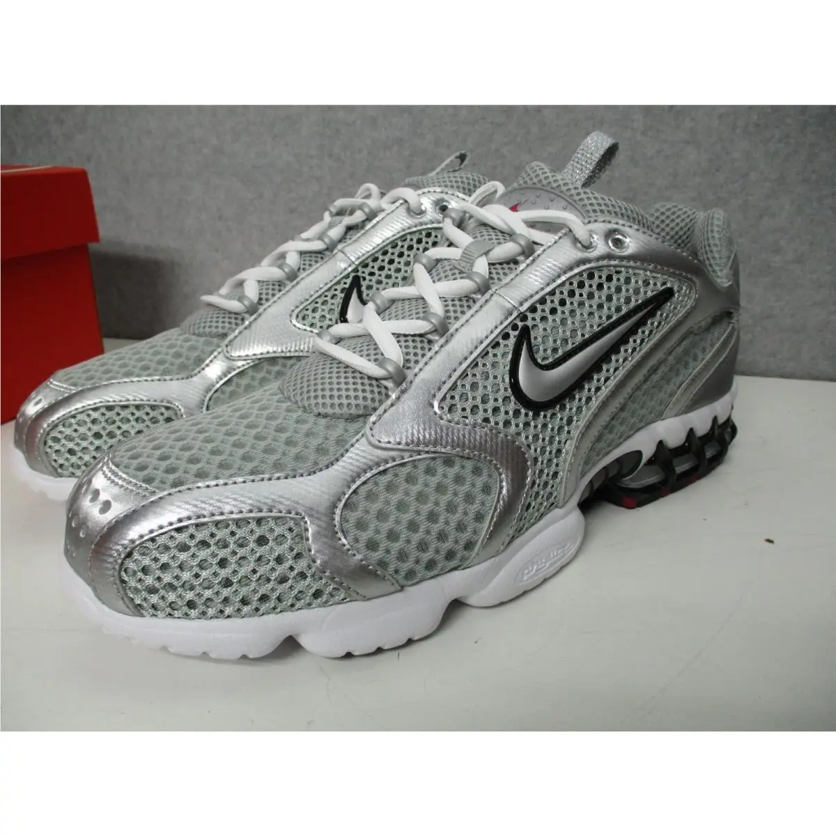 Nike shoes - Nike Air Zoom Spiridon Cage 2 - CJ1288-001 - Silver (UPC: 193154212051) 1