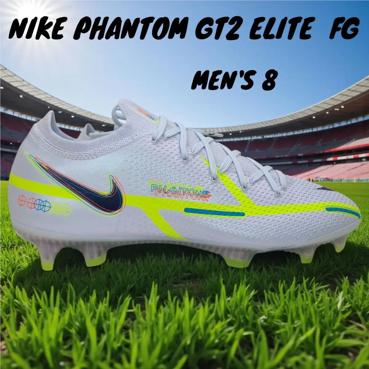 Nike Phantom GT2 Elite FG Soccer Cleats Progress Pack 3D Limited CZ9890-055 - Multi-Color