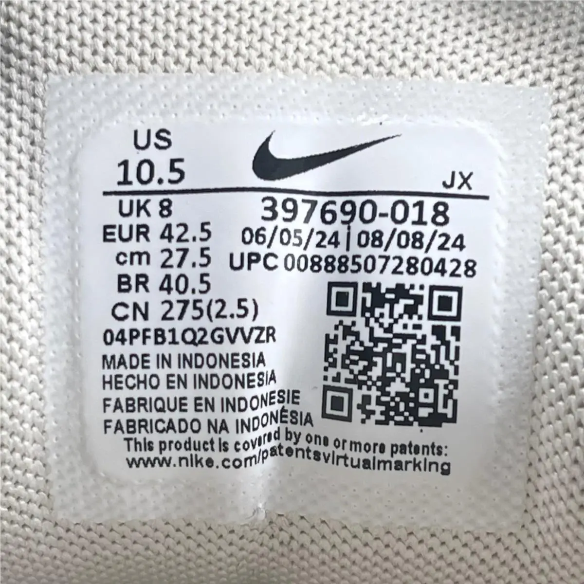 Nike shoes - Nike Air Max Command - Air Max Command - 397690-018 - Beige 5