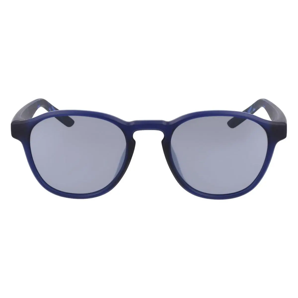 Nike Smash DZ7382 Sunglasses Matte Midnight Navy Silver Flash 47mm - Frame: Matte Midnight Navy / Silver Flash, Lens: Silver Flash