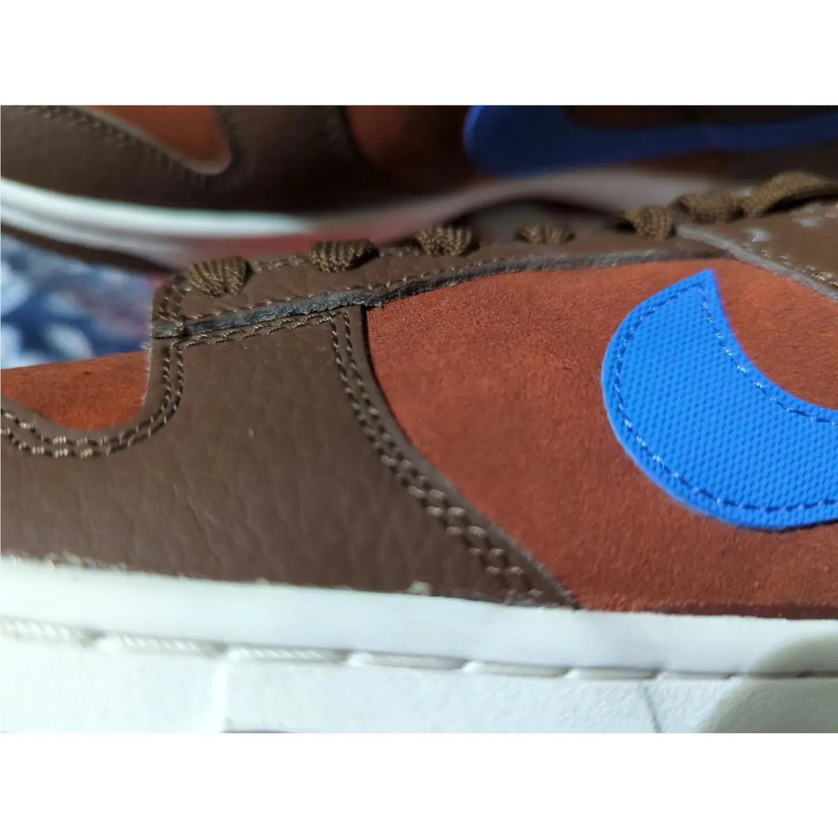 Nike shoes - Nike Dunk Low Retro PRM Mars Stone - DR9704-200 - CACAO WOW/COMET BLUE/MARS STONE/PHANTOM 8