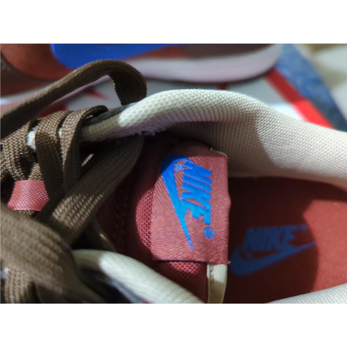 Nike shoes - Nike Dunk Low Retro PRM Mars Stone - DR9704-200 - CACAO WOW/COMET BLUE/MARS STONE/PHANTOM 9