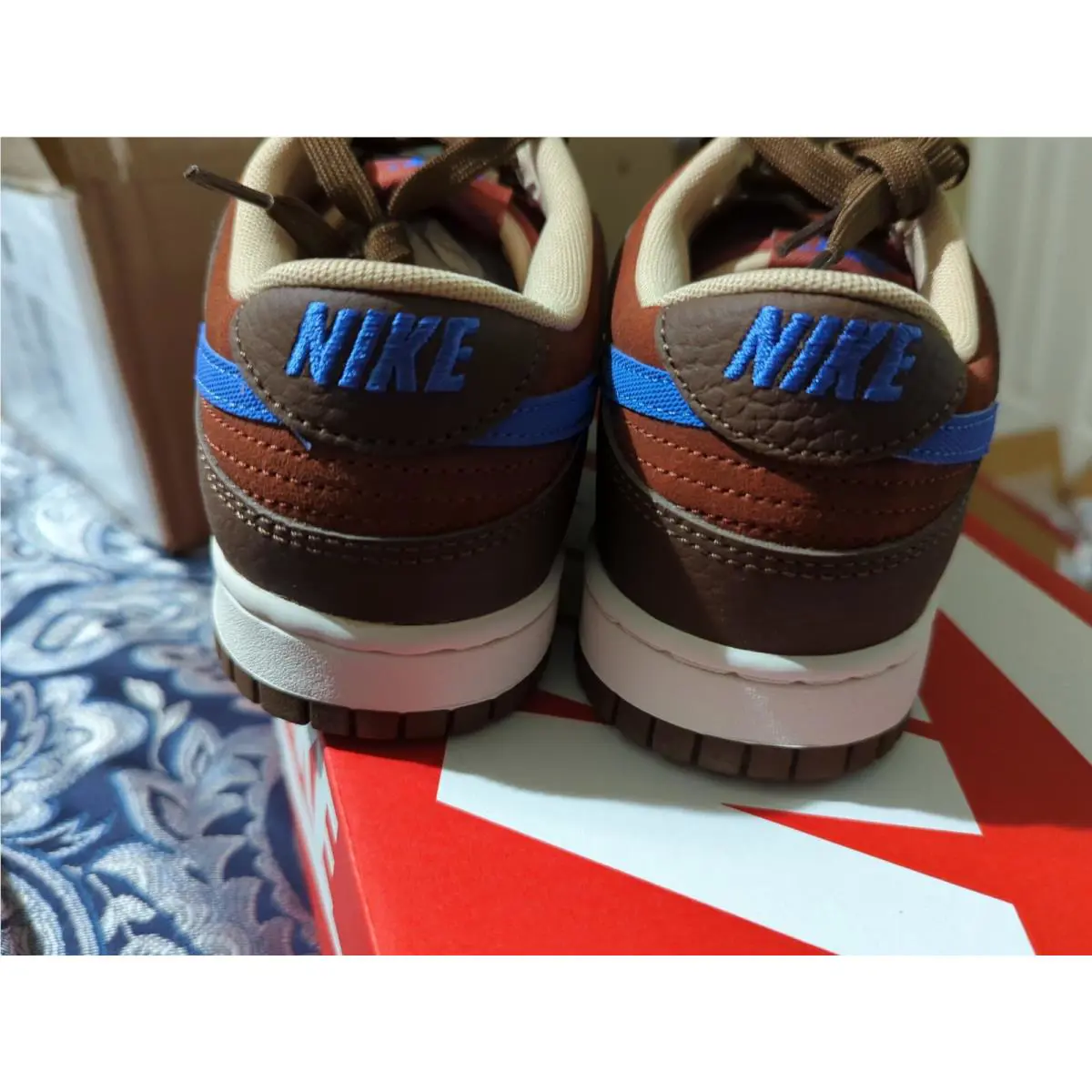 Nike shoes - Nike Dunk Low Retro PRM Mars Stone - DR9704-200 - CACAO WOW/COMET BLUE/MARS STONE/PHANTOM 3