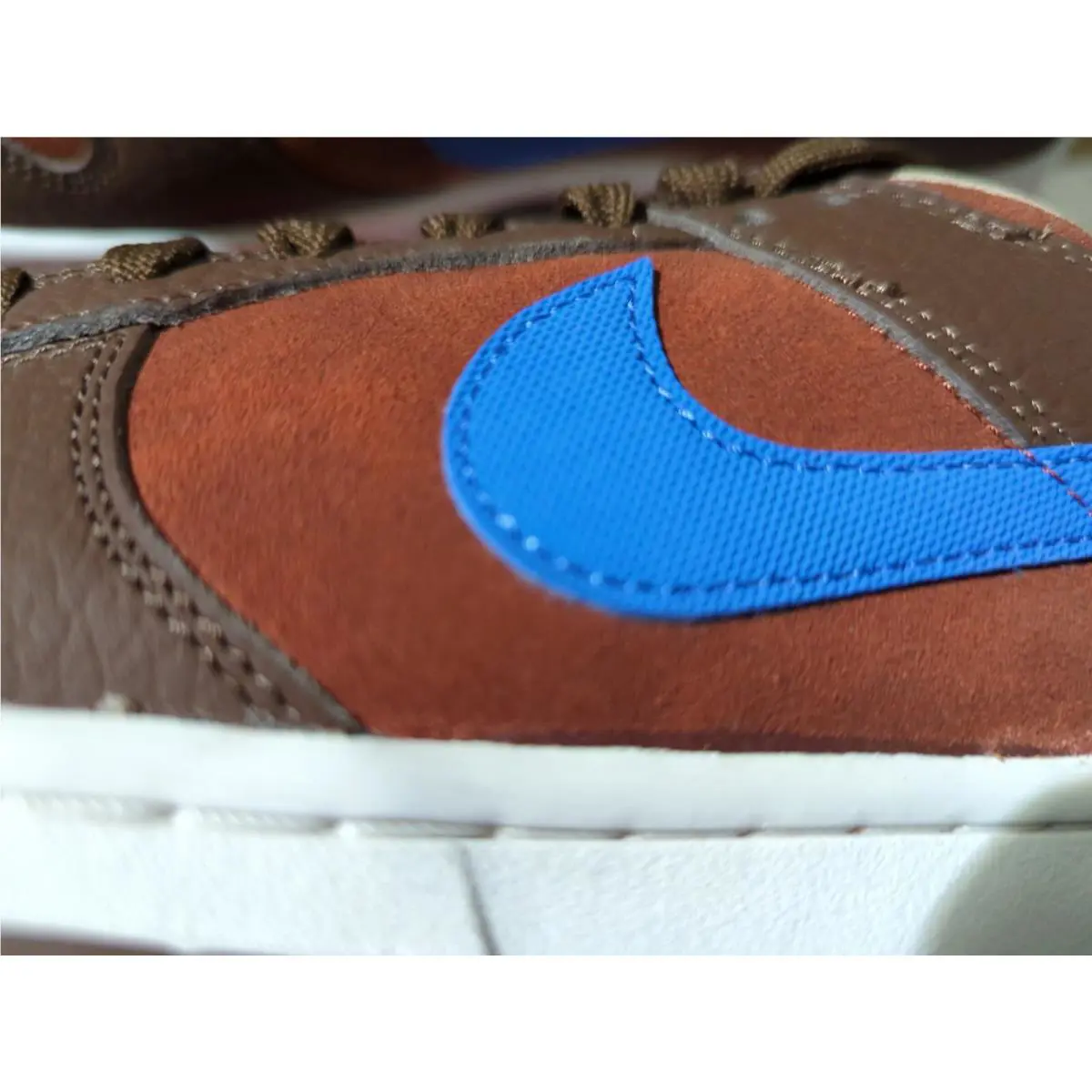 Nike shoes - Nike Dunk Low Retro PRM Mars Stone - DR9704-200 - CACAO WOW/COMET BLUE/MARS STONE/PHANTOM 7