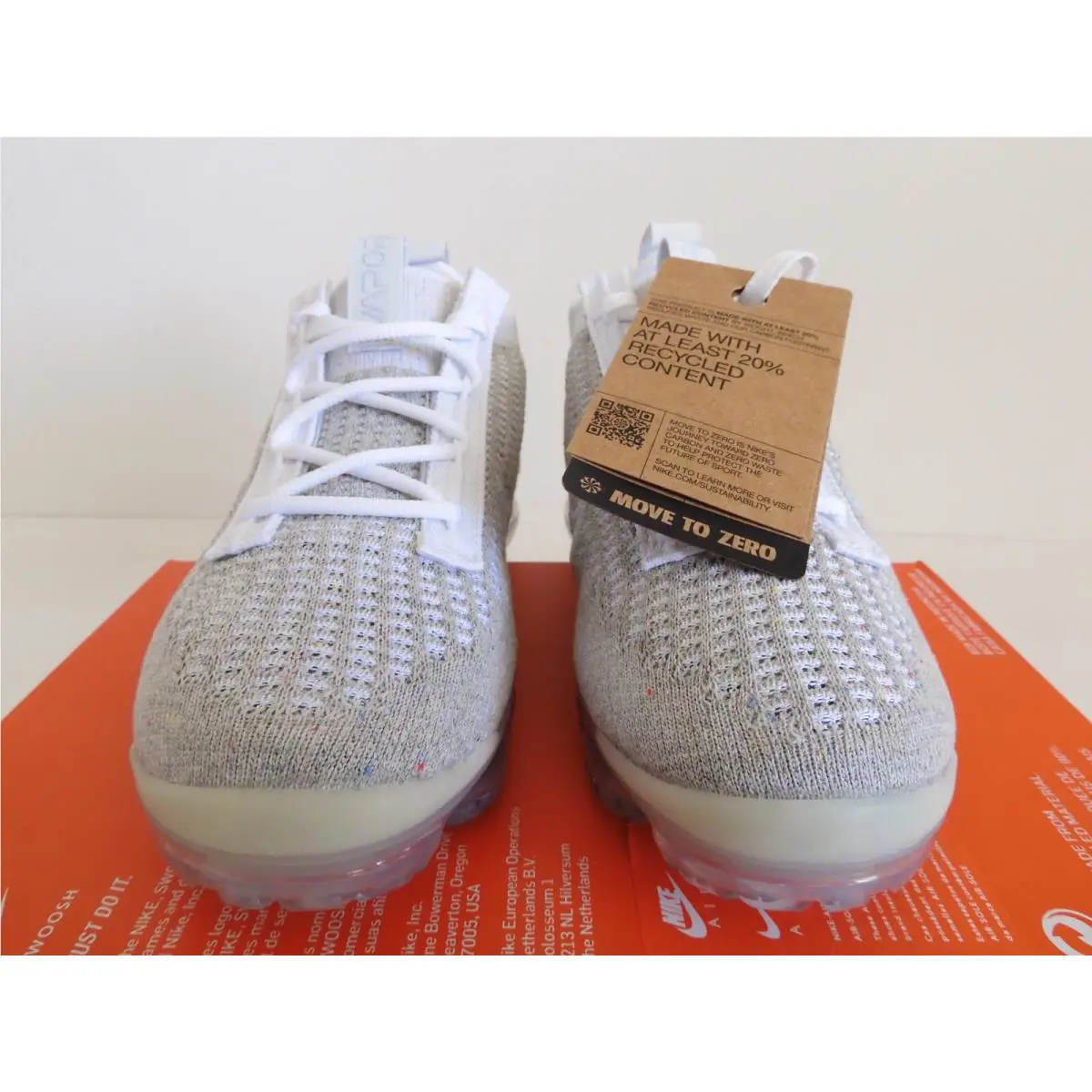 Nike shoes - Nike Air VaporMax Flyknit - Air VaporMax Flyknit - DC4112-100 - White (UPC: 195240027389) 1