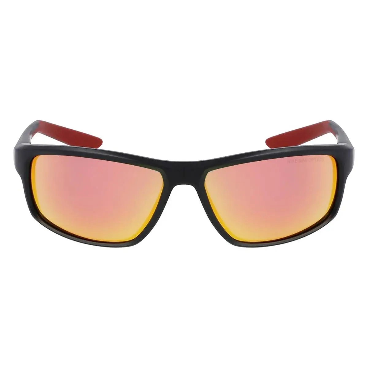 Nike Rabid 22 M DV2153 Sunglasses Matte Black Red Mirrored 62mm