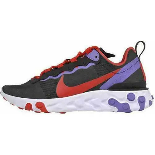 Nike shoes - Nike React Element - React Element - CQ9903-001 - Black/University Red/Purple/White (UPC: 193153532082) 0