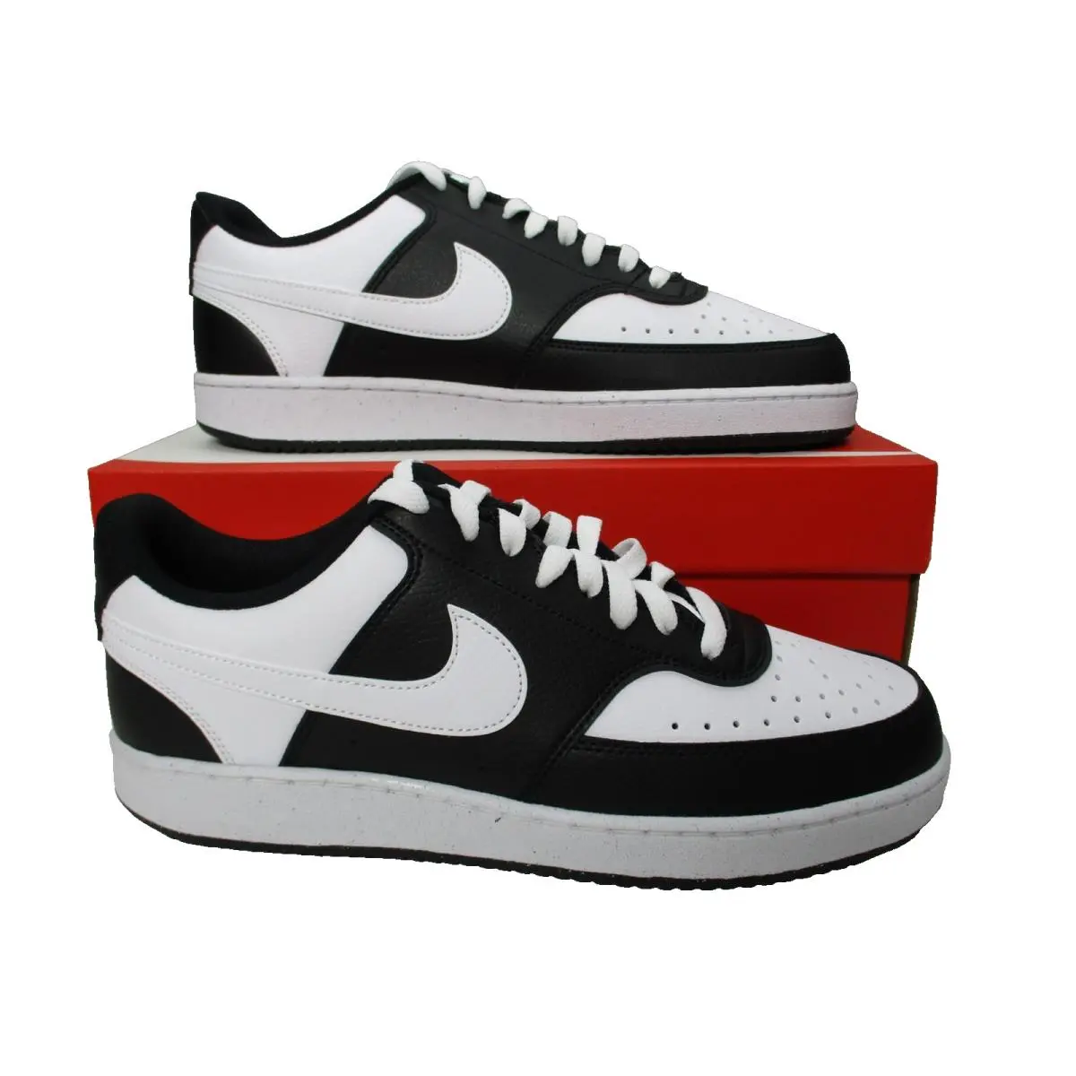 Court Vision Lo Shoes Mens Size 11 Black White Low Top Sneakers HM9862-001 by Nike