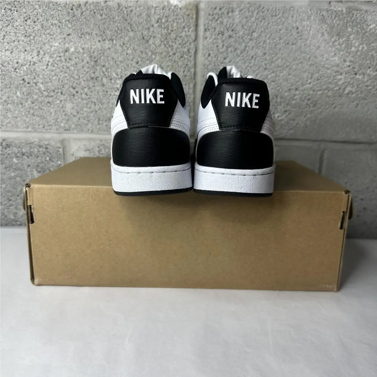 Nike shoes - Nike Court Vision - Court Vision - HM9862-001 - Black, Manufacturer: Black/White 2