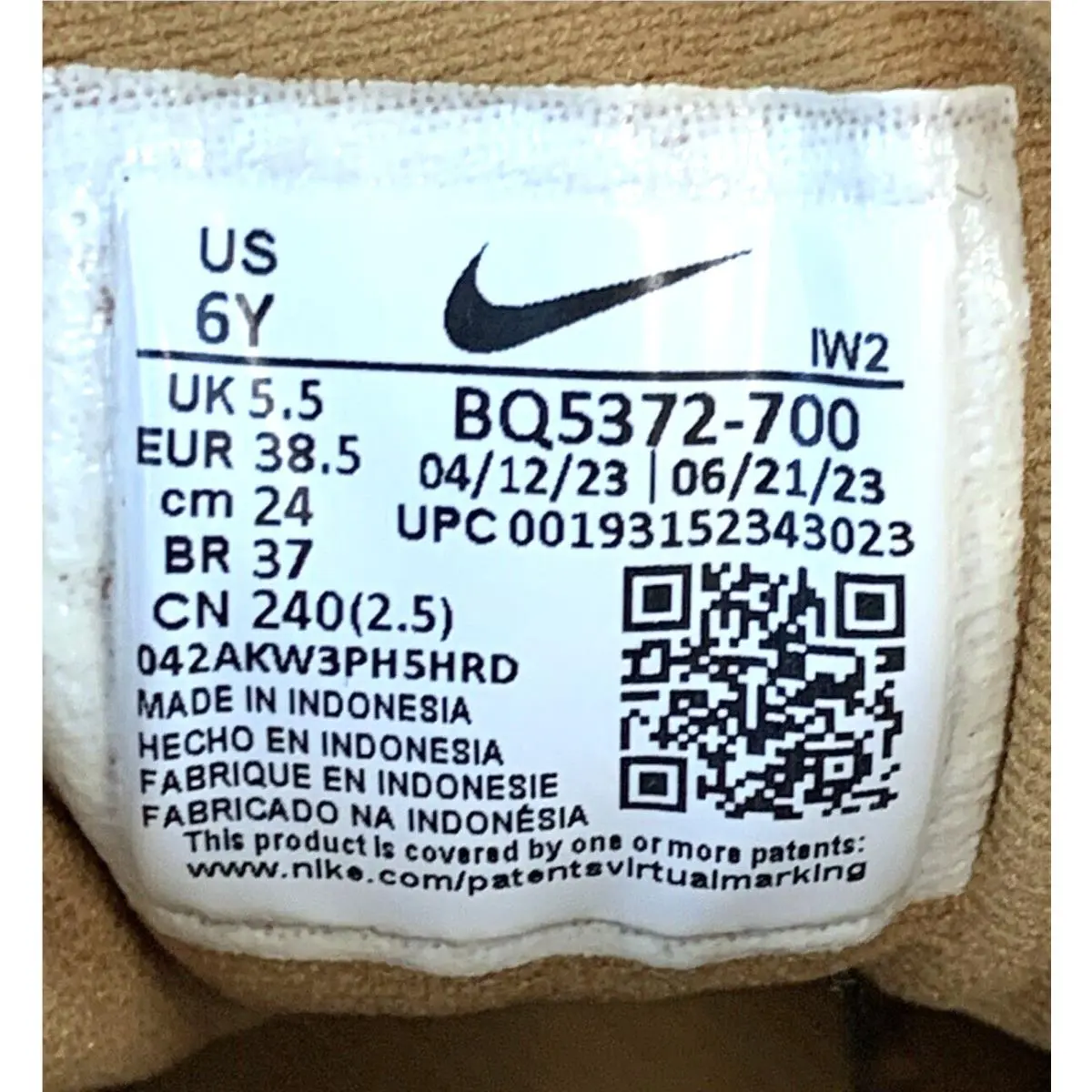 Nike shoes - Nike Manao LTR - Manao LTR - BQ5372-700 - Wheat (UPC: 0193152343023) 10