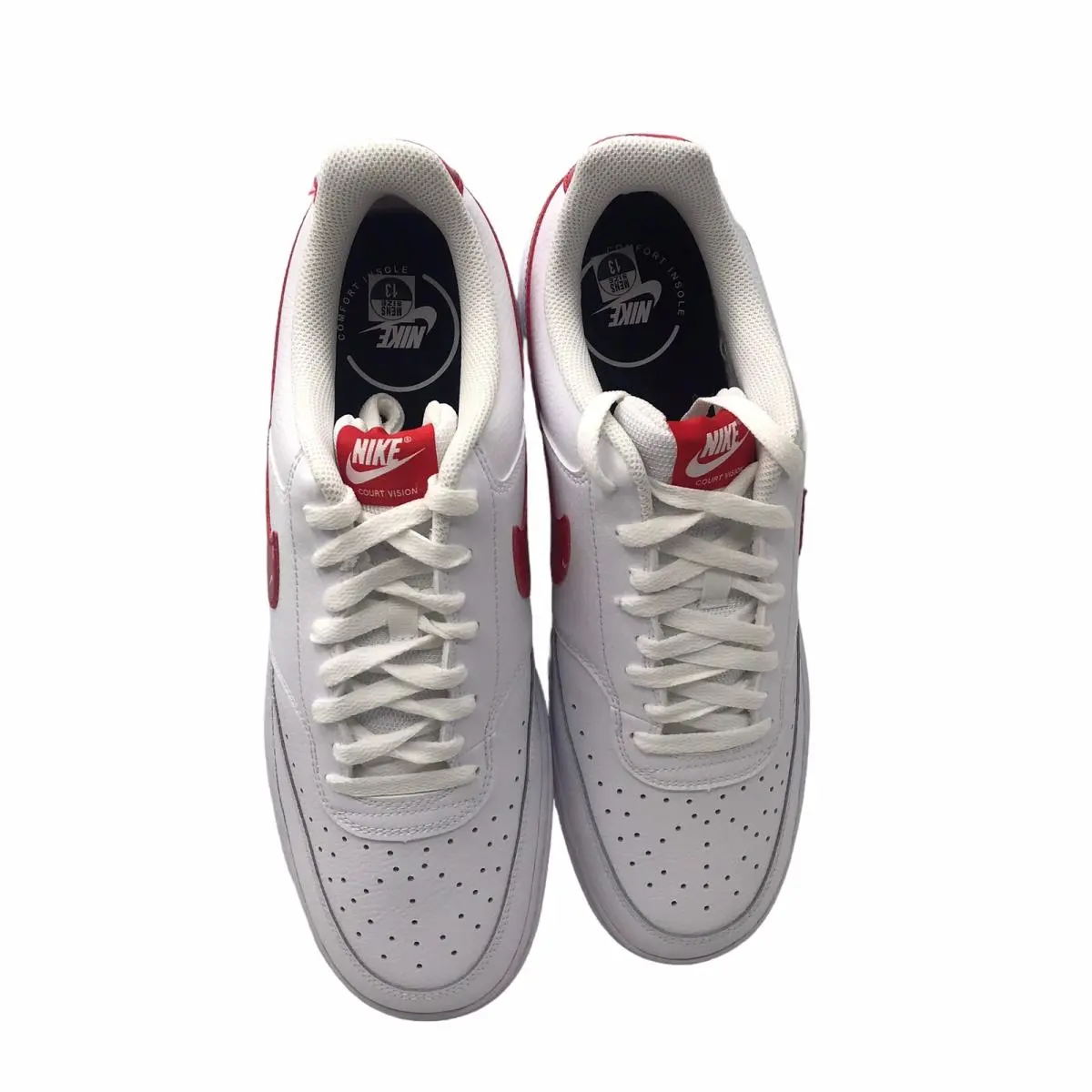 Nike shoes - Nike Court Vision - Court Vision - DM7588-100 - Red 4