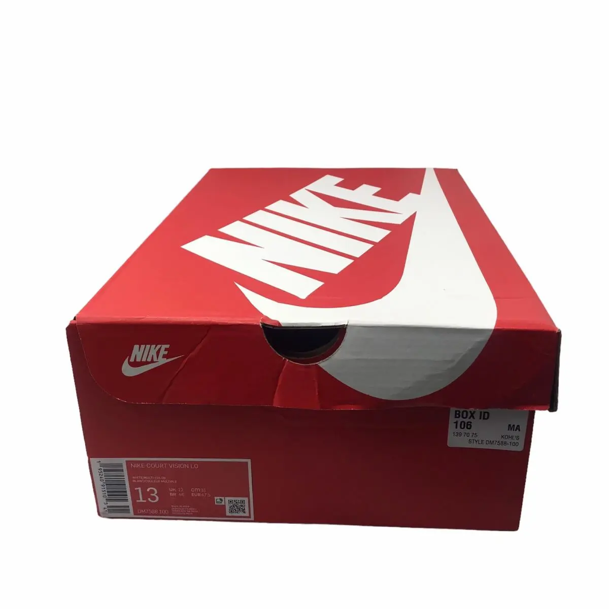 Nike shoes - Nike Court Vision - Court Vision - DM7588-100 - Red 7