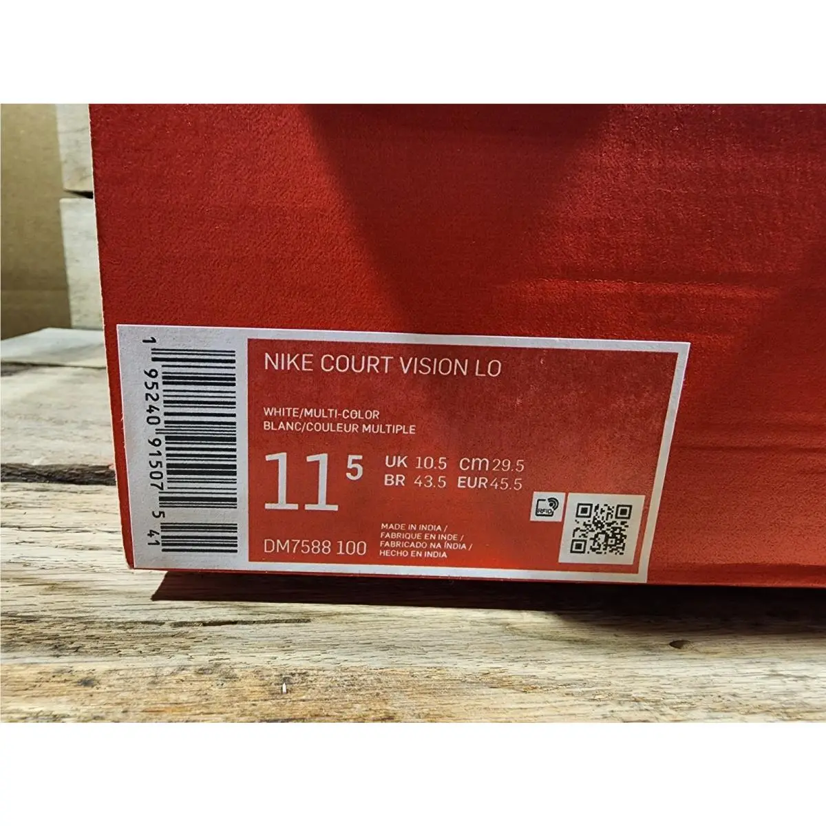 Nike shoes - Nike Court Vision - Court Vision - DM7588-100 - White 9