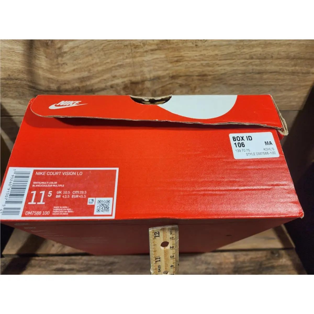 Nike shoes - Nike Court Vision - Court Vision - DM7588-100 - White 7
