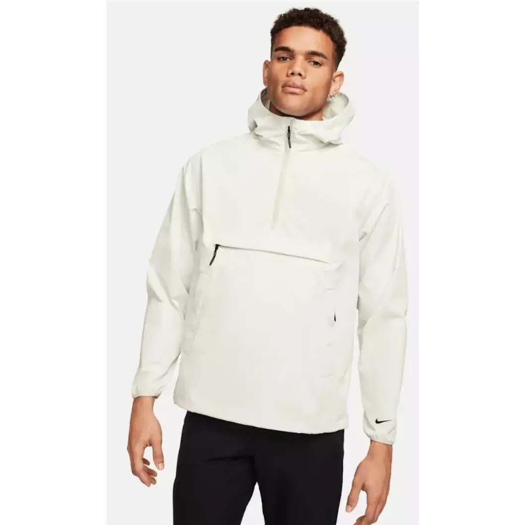 Nike Golf Unscripted Repel Anorak Jacket White Men`s Size Small FJ6816-072