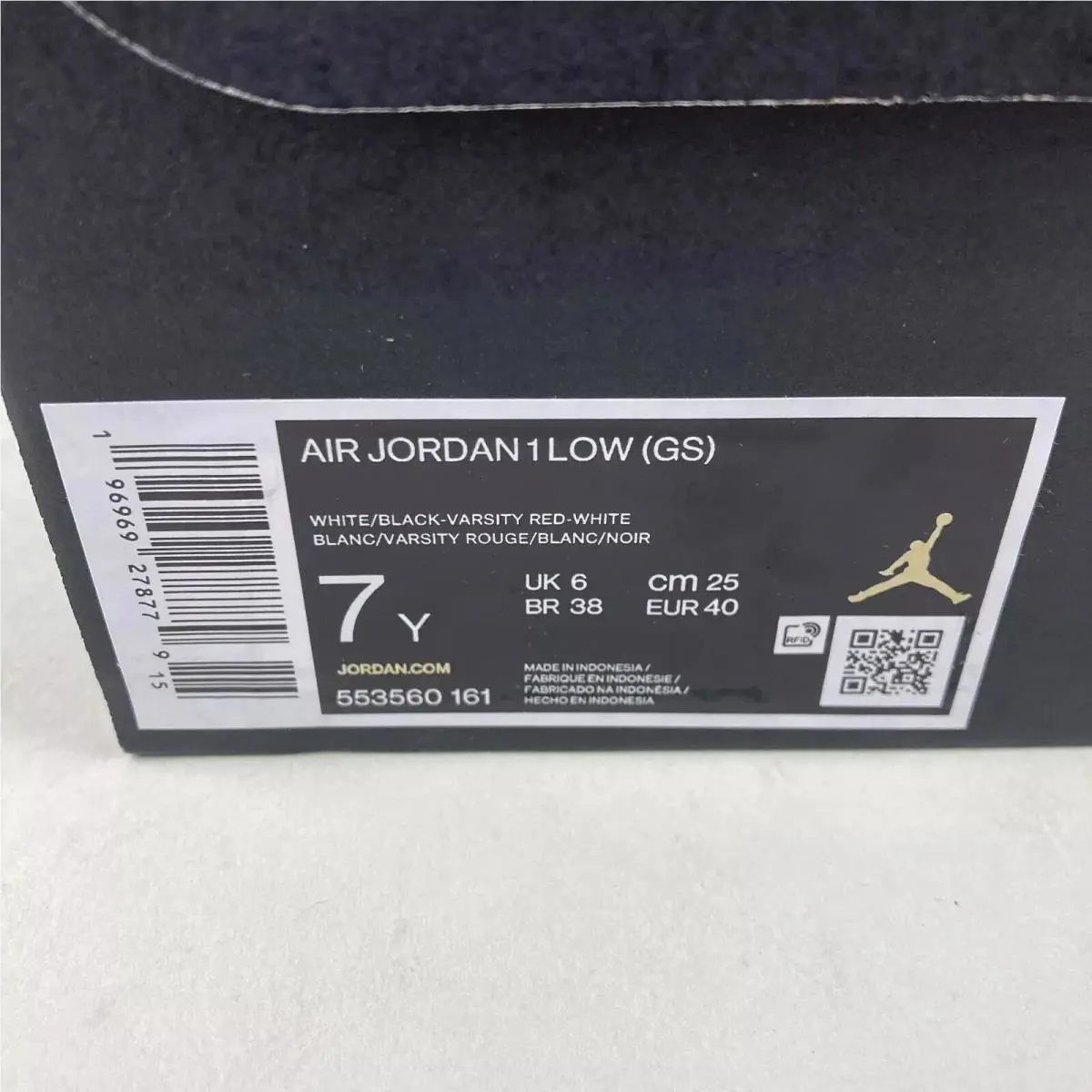 Nike shoes - Air Jordan 1 Low - Air Low - 553560-161 - Red 1