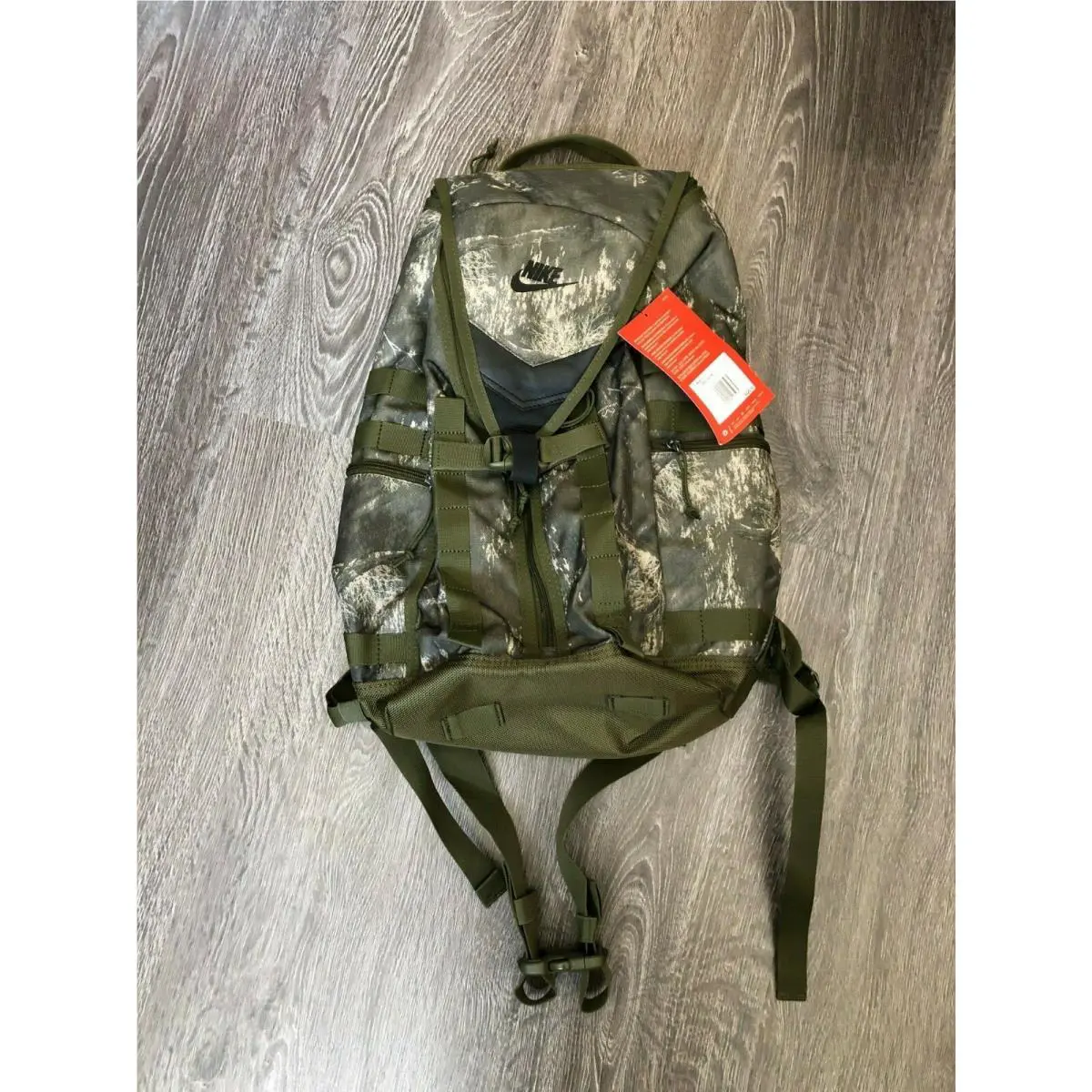 Nike Sfs Recruit Printed Training Backpack Realtree Green Camo BA6377-395