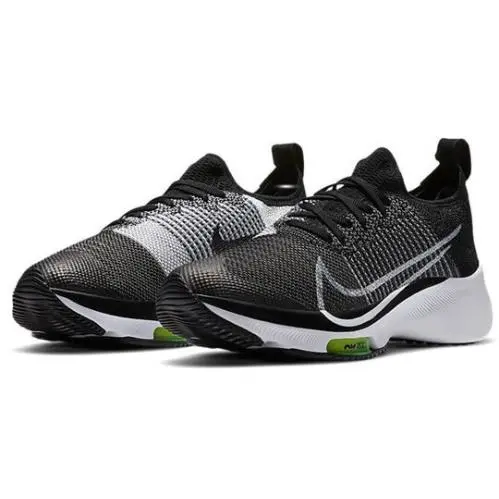 Nike Air Zoom Tempo FK CJ2102 001 Black/white-volt GS Size 7y