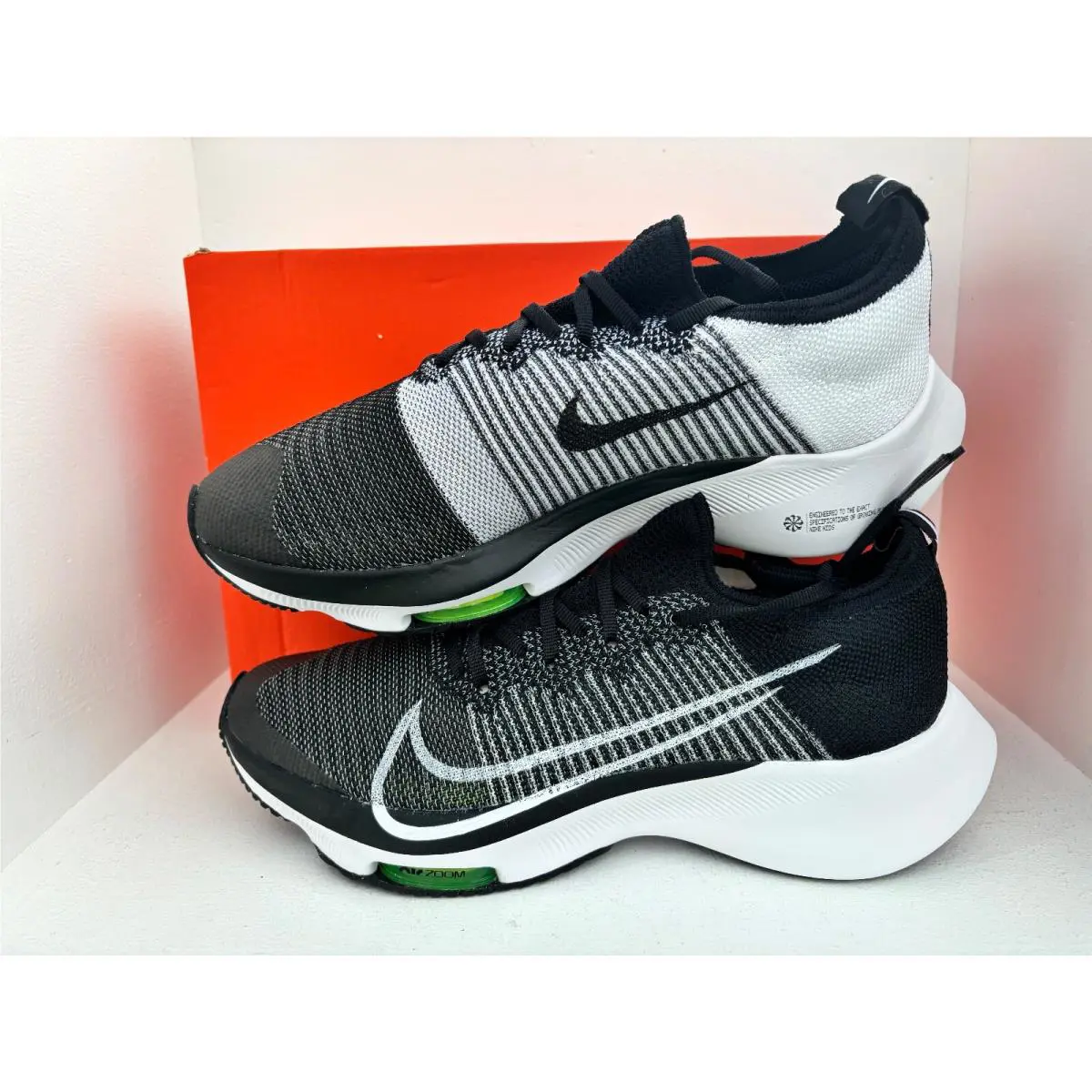 Nike shoes - Nike Zoom Tempo FK - Zoom Tempo - CJ2102 001 - Black/White-Volt (UPC: 194494209916) 0
