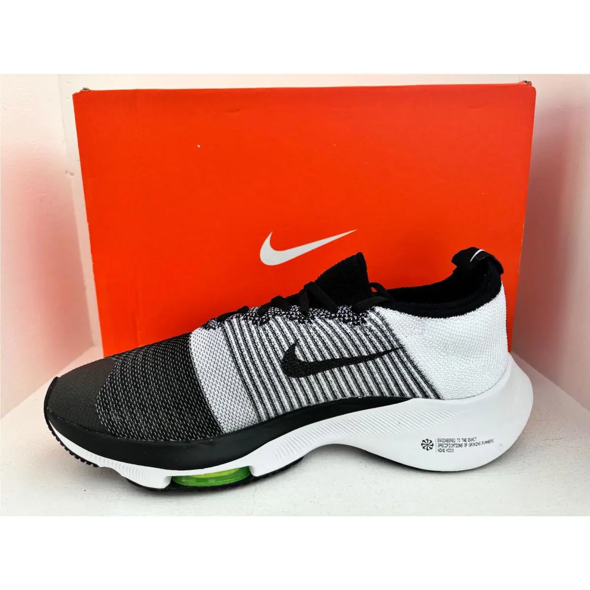 Nike shoes - Nike Zoom Tempo FK - Zoom Tempo - CJ2102 001 - Black/White-Volt (UPC: 194494209916) 1