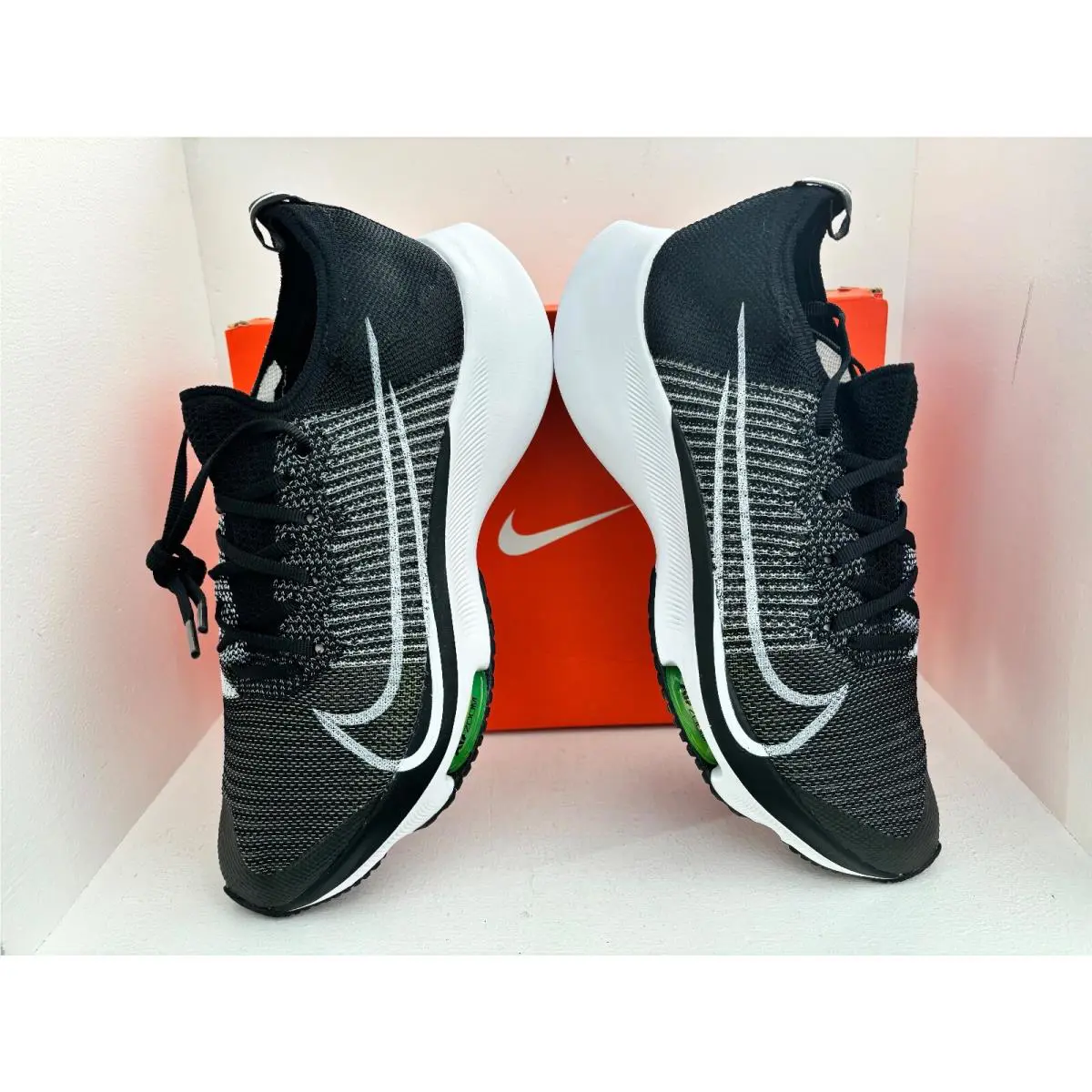 Nike shoes - Nike Zoom Tempo FK - Zoom Tempo - CJ2102 001 - Black/White-Volt (UPC: 194494209916) 3