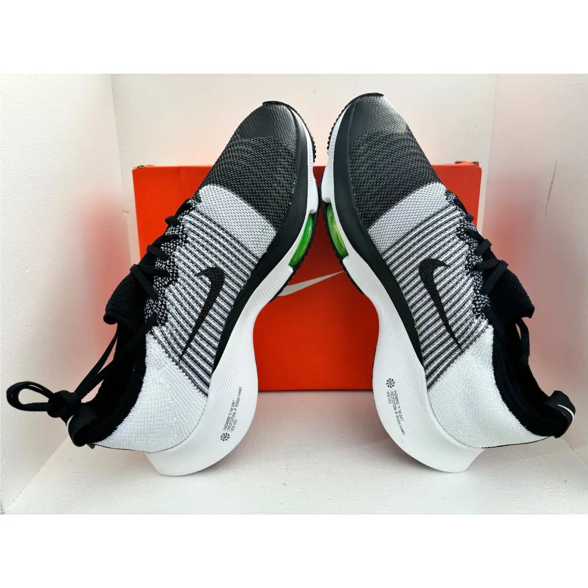Nike shoes - Nike Zoom Tempo FK - Zoom Tempo - CJ2102 001 - Black/White-Volt (UPC: 194494209916) 5