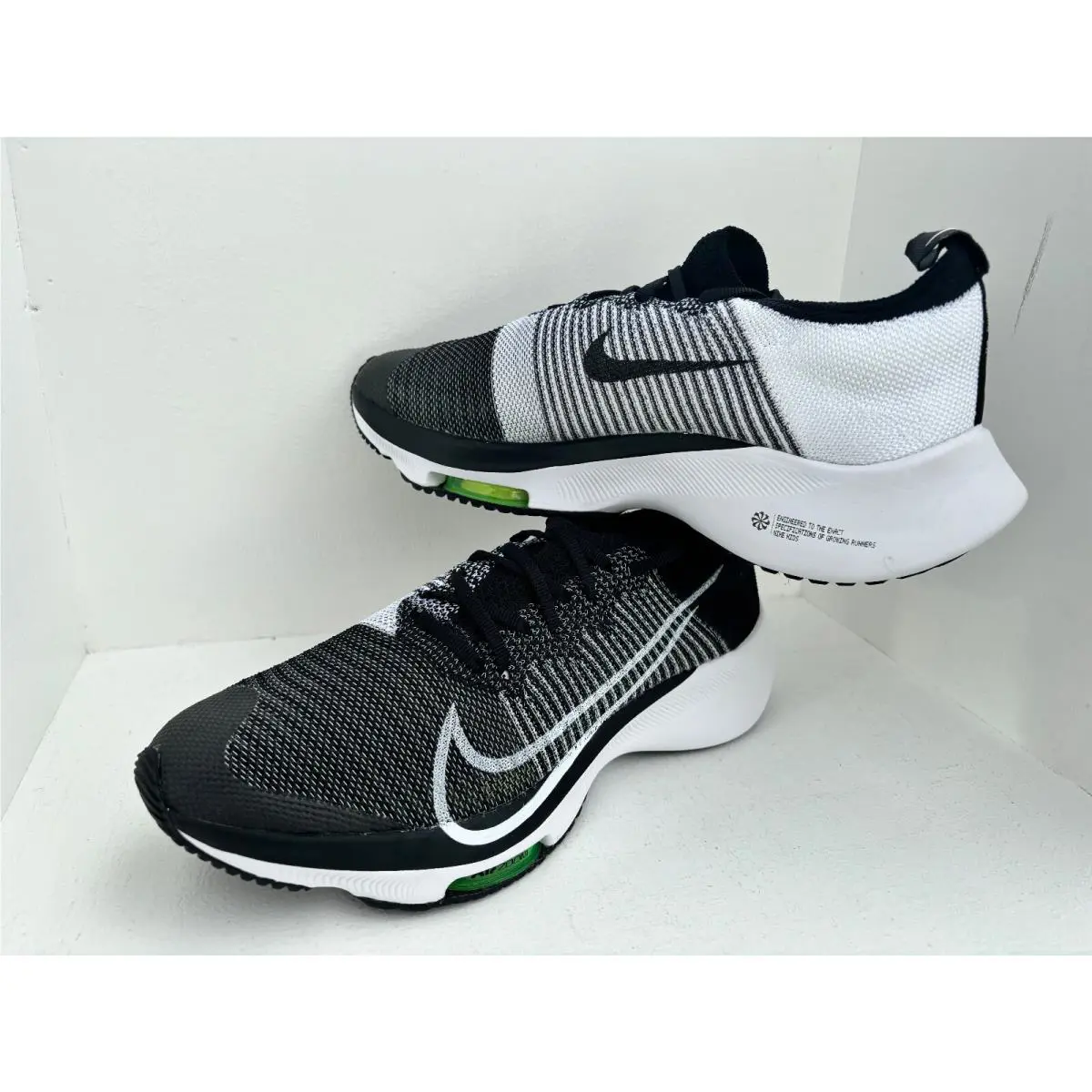 Nike shoes - Nike Zoom Tempo FK - Zoom Tempo - CJ2102 001 - Black/White-Volt (UPC: 194494209916) 6