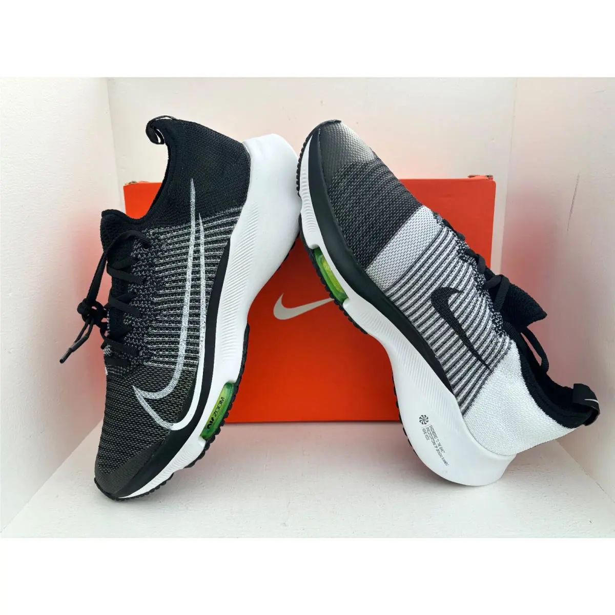 Nike shoes - Nike Zoom Tempo FK - Zoom Tempo - CJ2102 001 - Black/White-Volt (UPC: 194494209916) 7