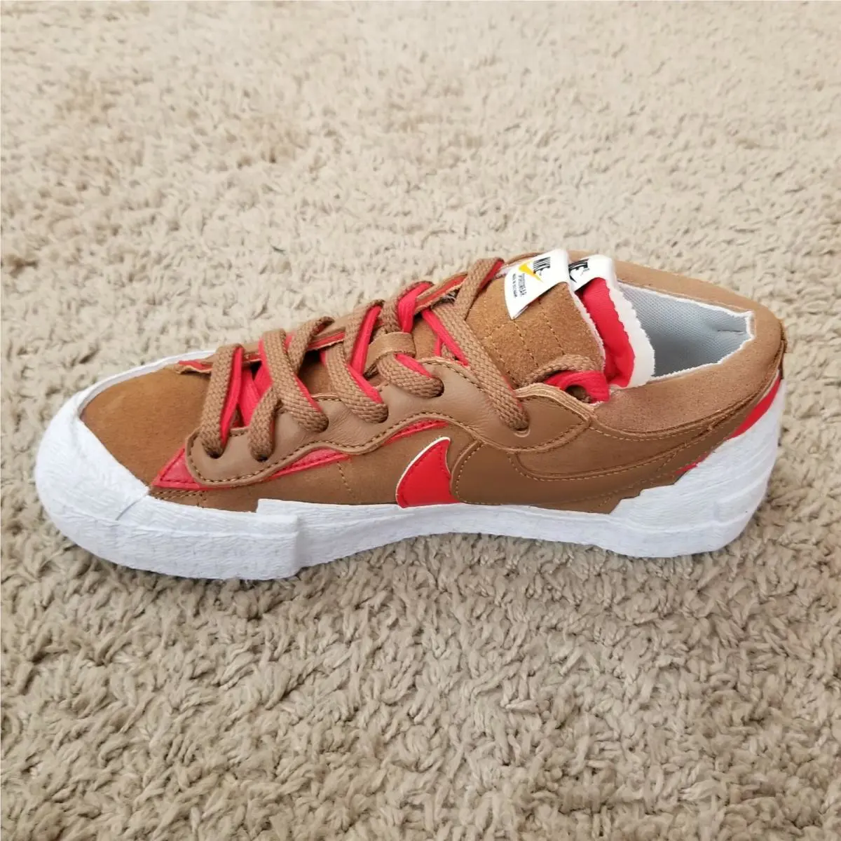Nike shoes - Nike Sacai Blazer - Sacai Blazer - DD1877-200 - Brown 0
