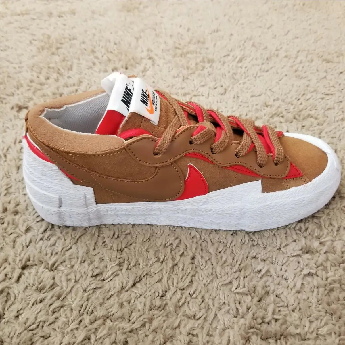 Nike shoes - Nike Sacai Blazer - Sacai Blazer - DD1877-200 - Brown 1