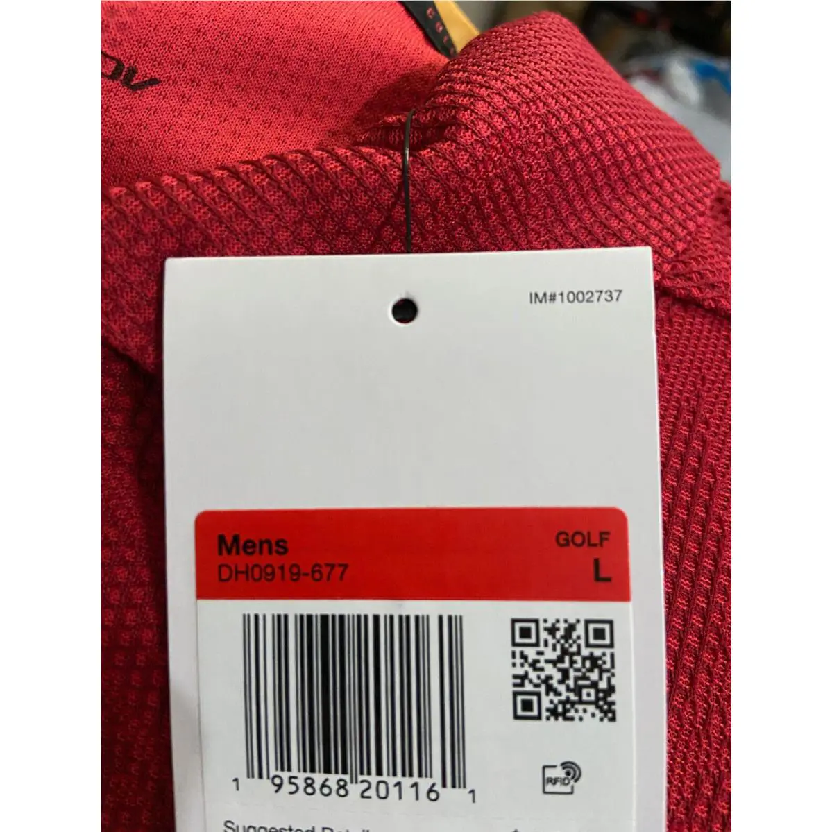 Nike clothing - TW - Red (UPC: 195868201178) 6