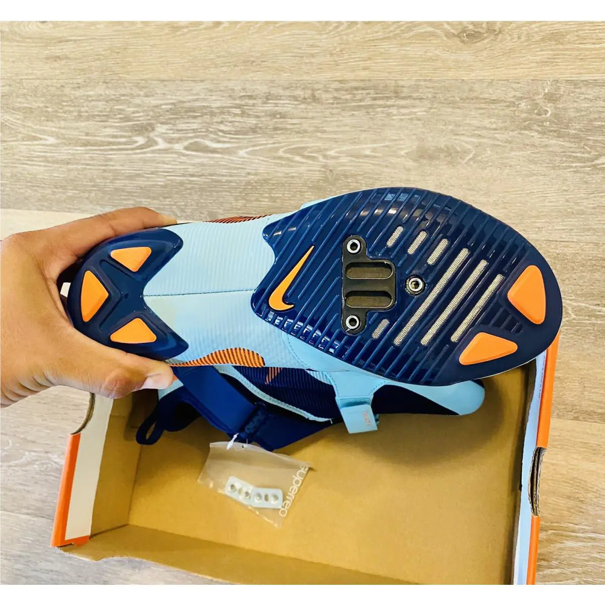 Nike shoes - Nike Superrep Cycle - Superrep Cycle - CW2191-484 - Blue Void-Total Orange (UPC: 0194956700760) 8