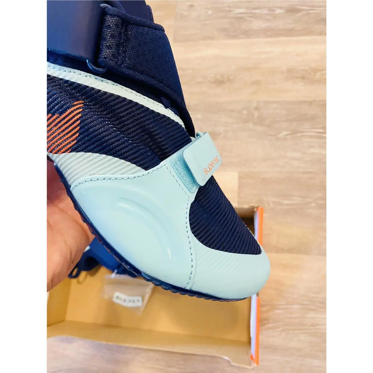 Nike shoes - Nike Superrep Cycle - Superrep Cycle - CW2191-484 - Blue Void-Total Orange (UPC: 0194956700760) 6