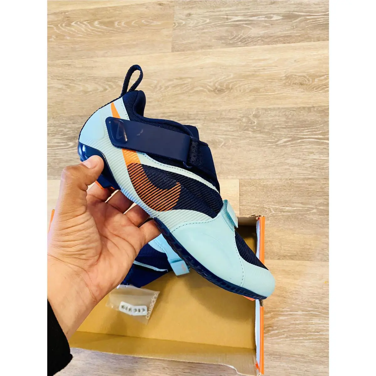Nike shoes - Nike Superrep Cycle - Superrep Cycle - CW2191-484 - Blue Void-Total Orange (UPC: 0194956700760) 7