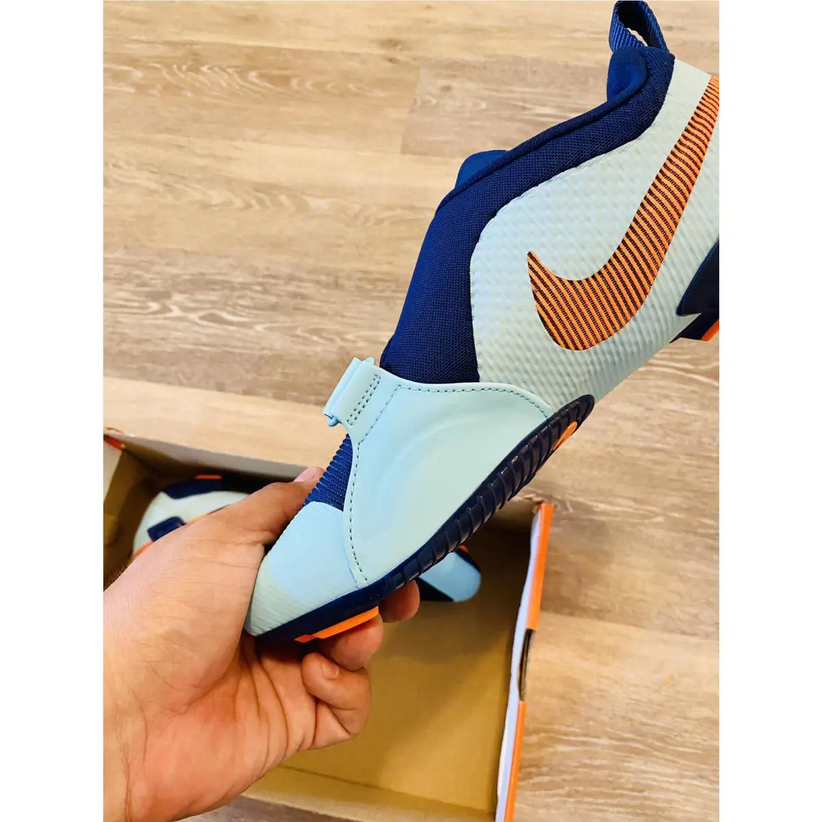 Nike shoes - Nike Superrep Cycle - Superrep Cycle - CW2191-484 - Blue Void-Total Orange (UPC: 0194956700760) 2