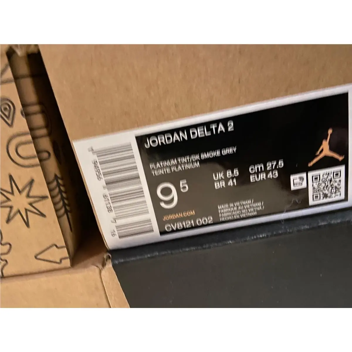 Nike shoes - Air Jordan Delta 2 - Air Delta - CV8121002 - Gray 6