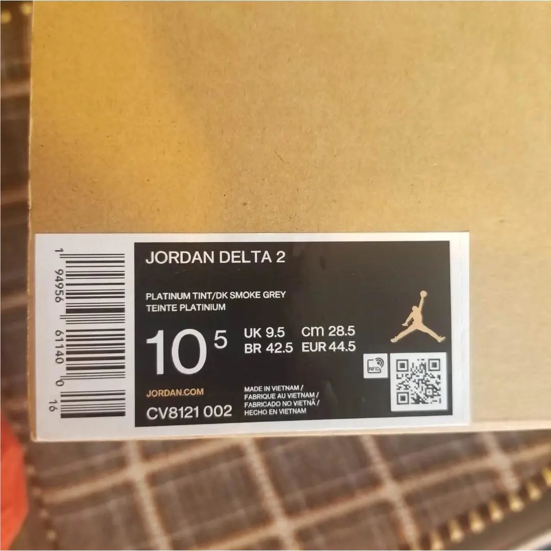 Nike shoes - Jordan Delta 2 - Delta - CV8121 002 - Platinum Tint (UPC: 194956611400) 4