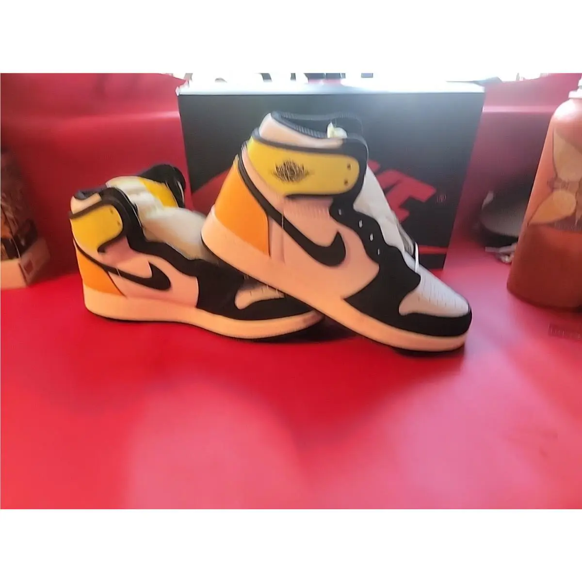 Nike shoes - Air Jordan 1 - Air - 575441 118 - Yellow (UPC: 0194501171595) 4