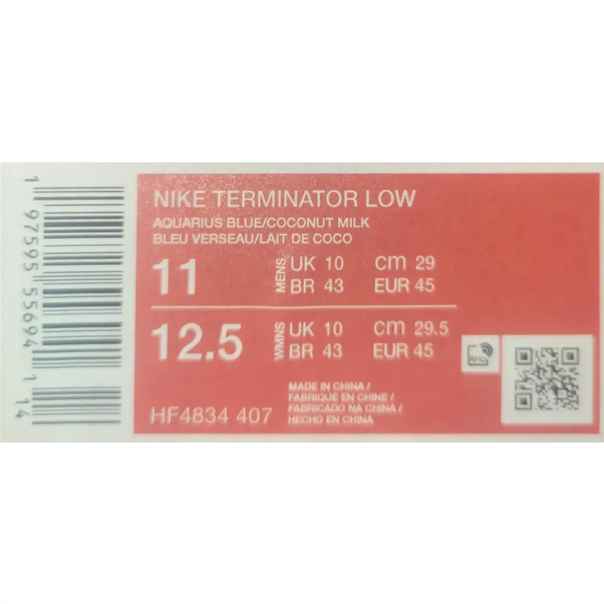 Nike shoes - Nike Terminator - Terminator - HF4834-407 - Blue 5