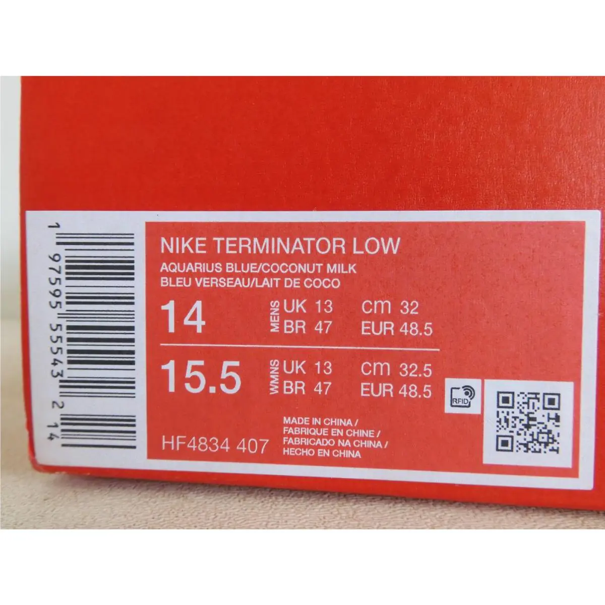 Nike shoes - Nike Terminator - Terminator - HF4834-407 - Blue 3