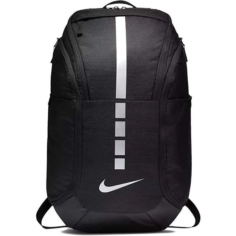 Nike Hoops Elite Pro Basketball Backpack Black Metallic Silver BA5554 011 - Black