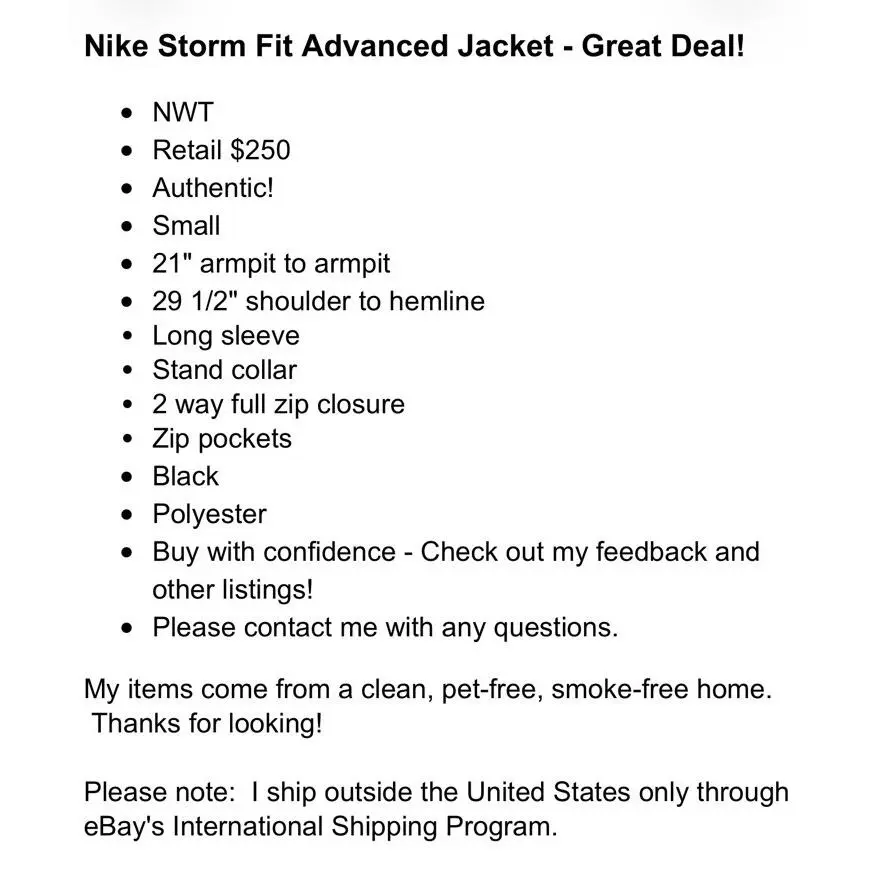 Nike clothing - Nike Storm-FIT ADV Full-Zip Waterproof Golf Jacket - DX6074010 - Black (UPC: 196606242965) 12