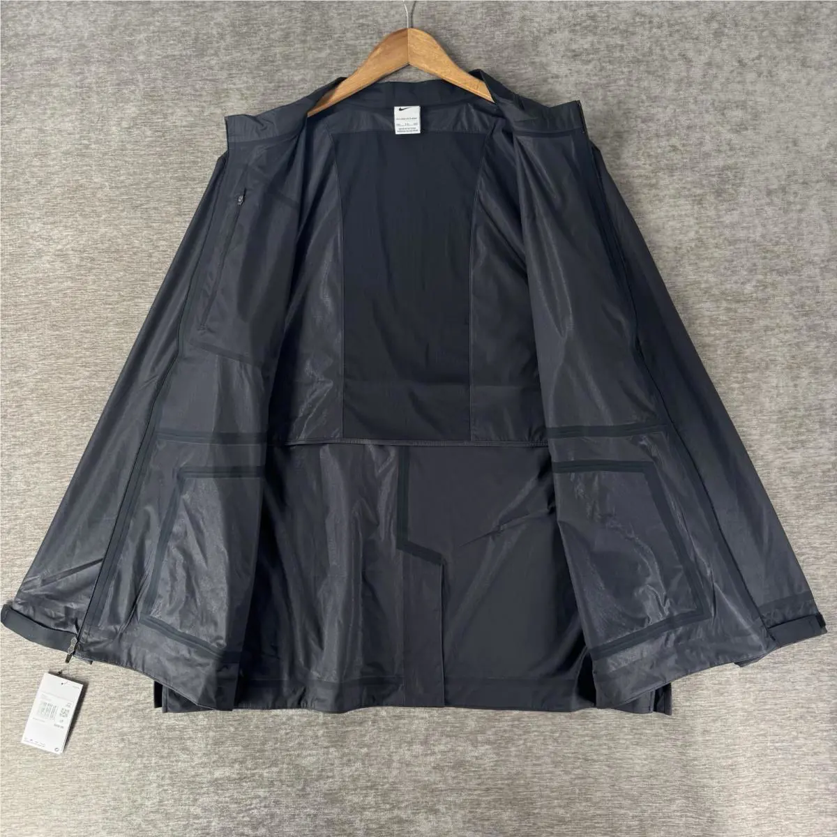 Nike clothing - Nike Storm-FIT ADV Full-Zip Waterproof Golf Jacket - DX6074010 - Black (UPC: 196606242965) 2