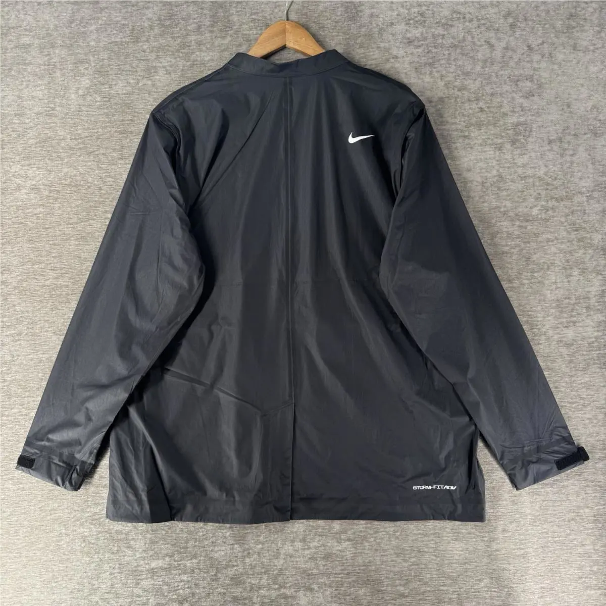 Nike clothing - Nike Storm-FIT ADV Full-Zip Waterproof Golf Jacket - DX6074010 - Black (UPC: 196606242965) 6