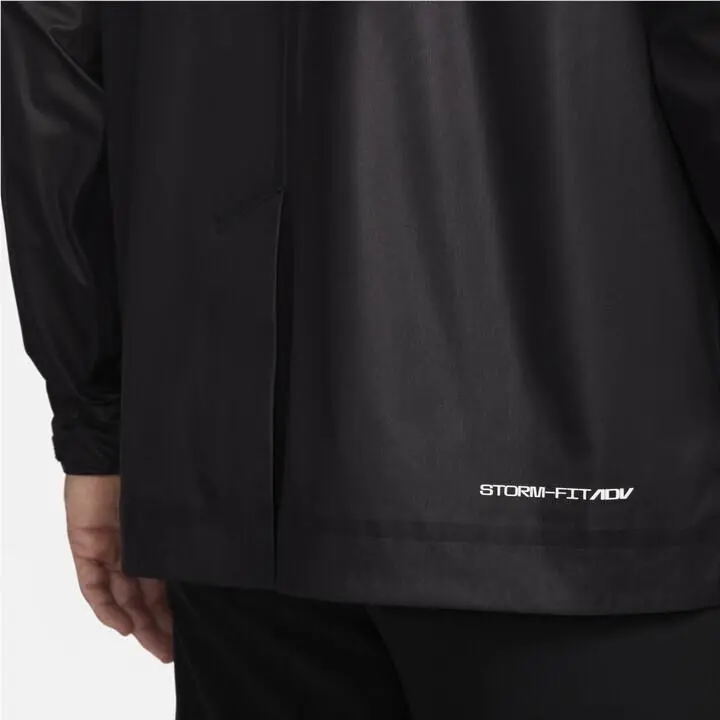 Nike clothing - Nike Storm-FIT ADV Full-Zip Waterproof Golf Jacket - DX6074010 - Black (UPC: 196606242965) 10