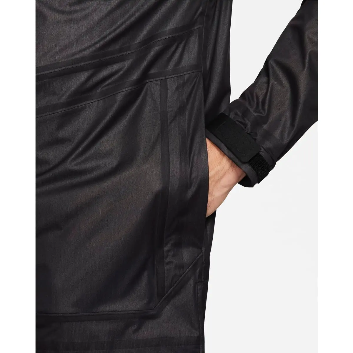 Nike clothing - Nike Storm-FIT ADV Full-Zip Waterproof Golf Jacket - DX6074010 - Black (UPC: 196606242965) 2