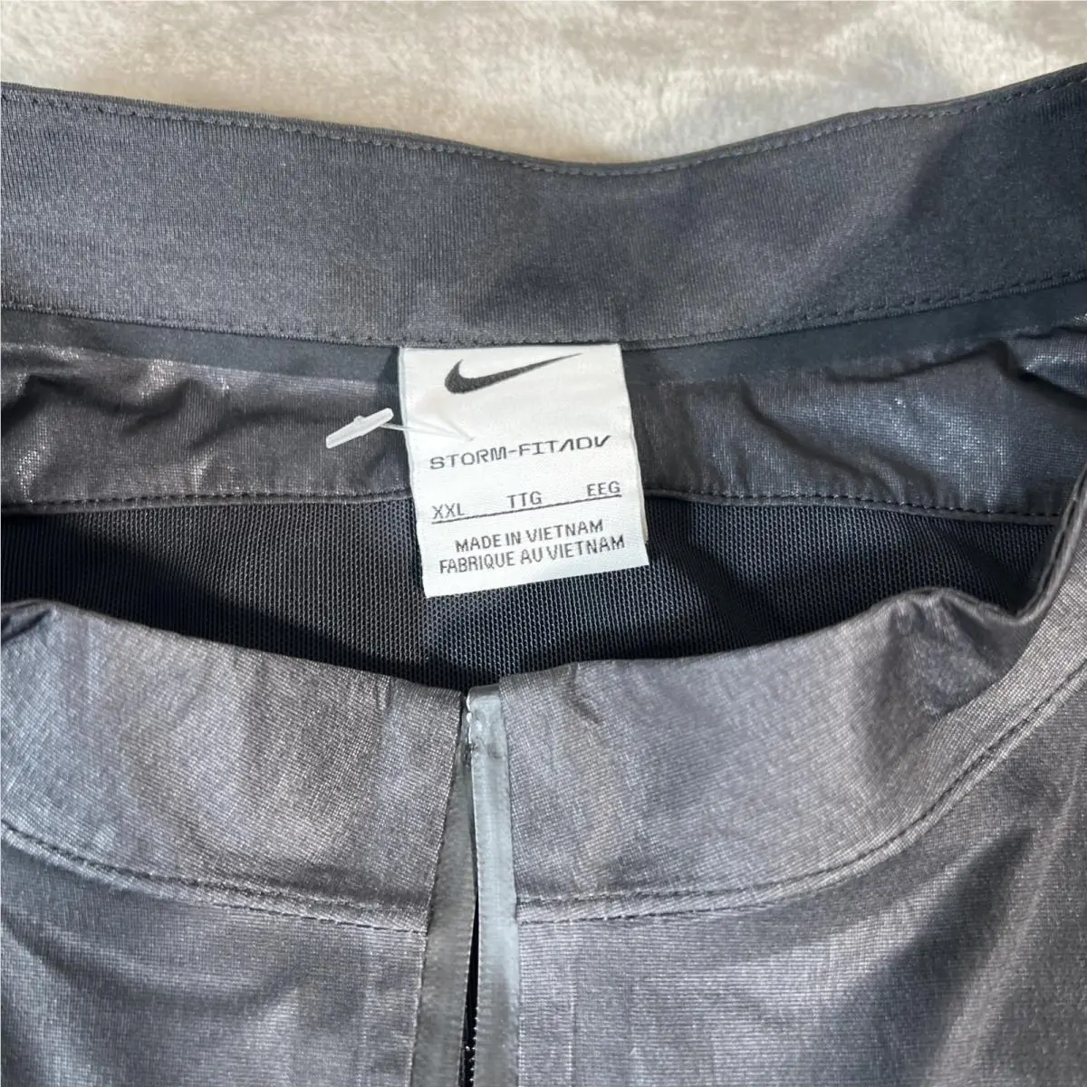 Nike clothing - Nike Storm-FIT ADV Full-Zip Waterproof Golf Jacket - DX6074010 - Black 0